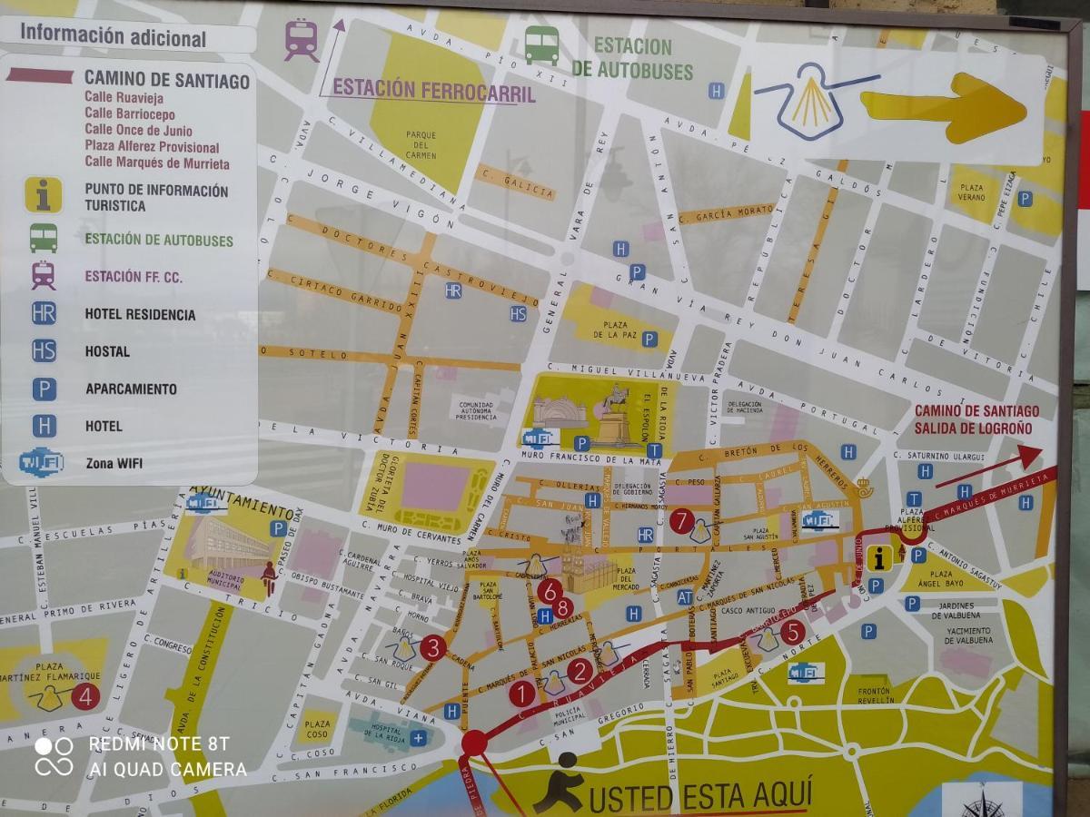 Appartamento Gonzalo De Berceo 15 Logroño Esterno foto